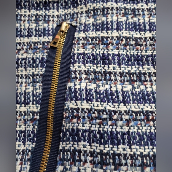 Ann Taylor LOFT Tweed Skirt Front Pockets Plus Size 22 - Picture 3 of 8